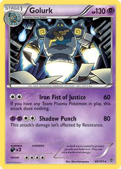 Golurk - 46/101 (BW Plasma Blast) 046/101 from Deck Exclusives