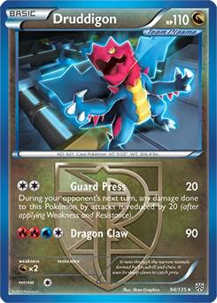 Druddigon - 94/135 (BW Plasma Storm) 094/135 from Deck Exclusives