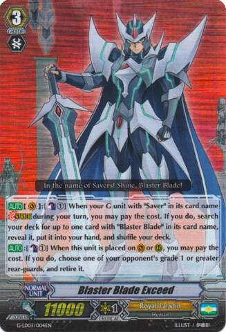 Blaster Blade Exceed (RRR Foil)