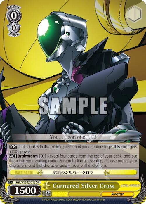 Cornered Silver Crow (SR)