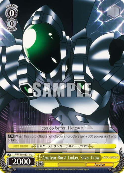 Amateur Burst Linker, Silver Crow