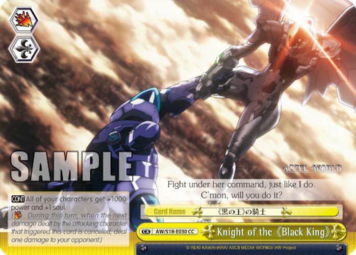 Knight of the "Black King"
