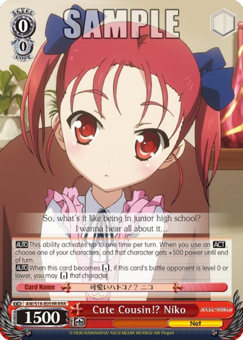 Cute Cousin!? Niko (RRR)