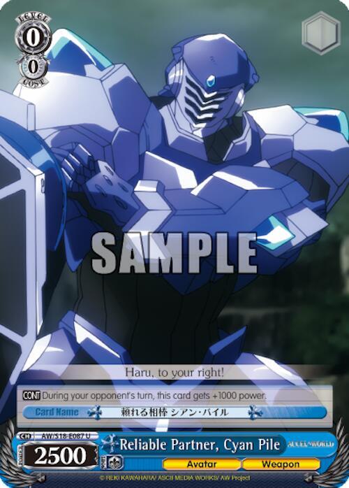 Reliable Partner, Cyan Pile