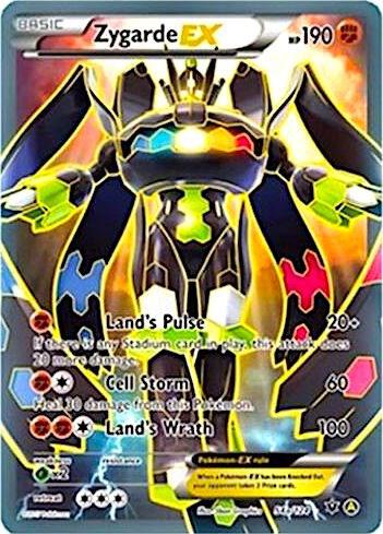 Zygarde EX - 54a/124 054a/124 from Alternate Art Promos