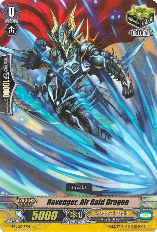 Revenger, Air Raid Dragon - Promo Cards - Cardfight Vanguard ...
