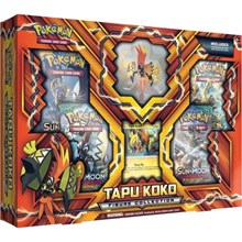 Tapu Koko Figure Collection from SM - Guardians Rising Pokemon card image