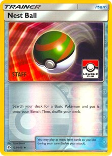 Nest Ball - 123/149 (League Cup) [Staff] #123/149 from League & Championship Cards Pokemon card image