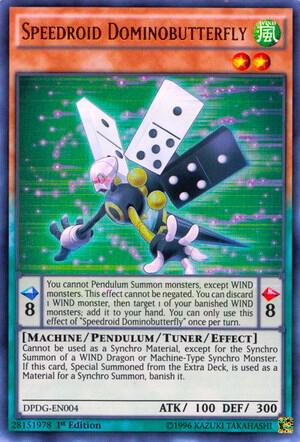 Speedroid Dominobutterfly - Duelist Pack: Dimensional