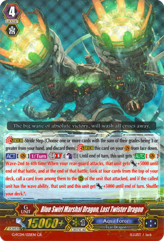 Blue Swirl Marshal Dragon, Last Twister Dragon