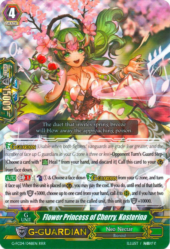Flower Princess of Cherry, Kosterina