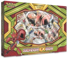Scizor EX Box from SM Base Set Pokemon card image