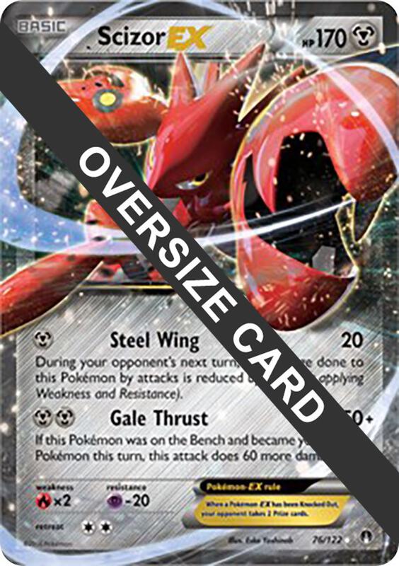 Scizor EX 076/122 from Jumbo Cards