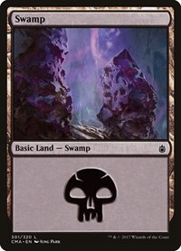 Swamp (301) - Commander Anthology - Magic: The Gathering card