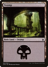 Swamp (304) - Commander Anthology - Magic: The Gathering card