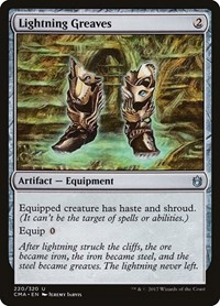 Lightning Greaves - Commander Anthology - Magic: The Gathering card