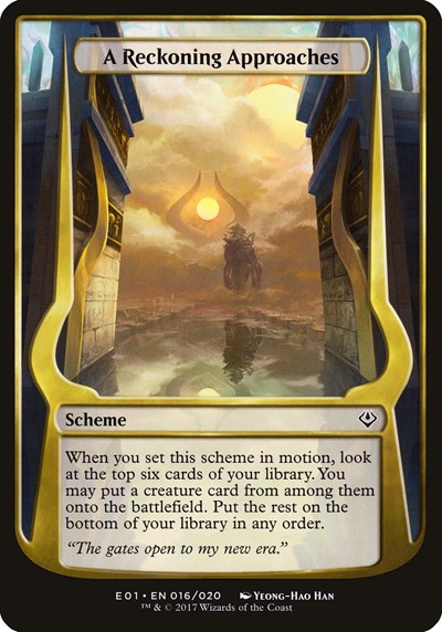 A Reckoning Approaches Archenemy Nicol Bolas