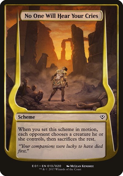 No One Will Hear Your Cries Archenemy Nicol Bolas