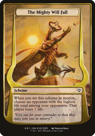 The Mighty Will Fall Archenemy Nicol Bolas