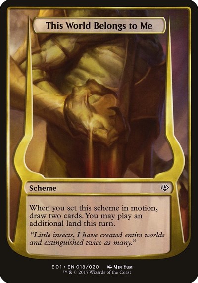 This World Belongs to Me Archenemy Nicol Bolas