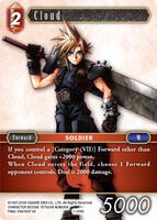 旧FFTCG 1-153S クラウド プレミアム Chapter.1 FFTCG】クラウド1-153S（プレミアム）& セフィロス1-162S