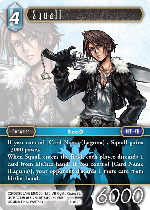Squall (Rare) - Opus I - Final Fantasy TCG - TCGplayer.com