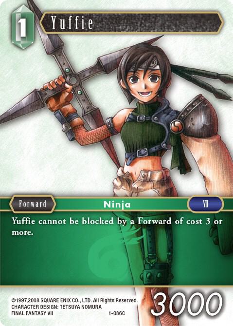 Yuffie (Common) - Opus I - Final Fantasy TCG - TCGplayer.com