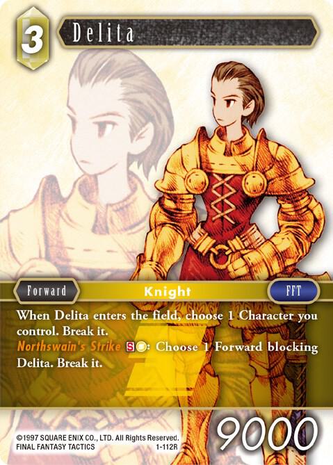 Delita (Rare) - Opus I - Final Fantasy TCG - TCGplayer.com