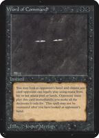 格安提供　Word of Command Word Of Command Unlimited MTG BGS Grade 8/9/9/9 NM/MT+ (RG