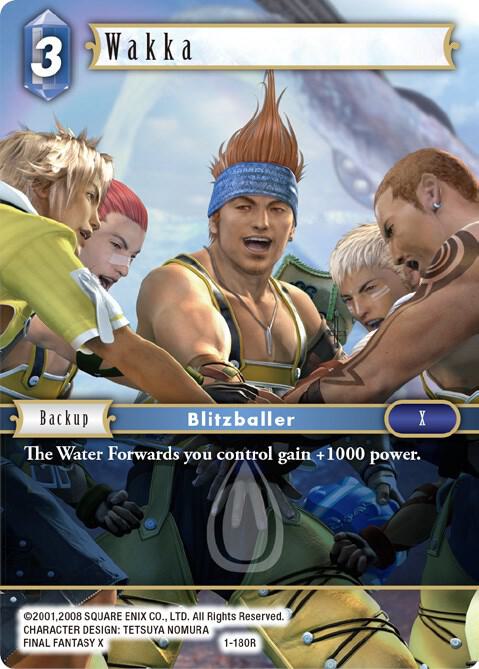 wakka final fantasy mtg Amazon.com: TitanShield Premium Card Sleeves | Compatible with Pokemon, One  Piece, Lorcana, Flesh & Blood, & Magic The Gathering MTG | (150 Sleeves -  Standard) (1, Rose Gold, Standard