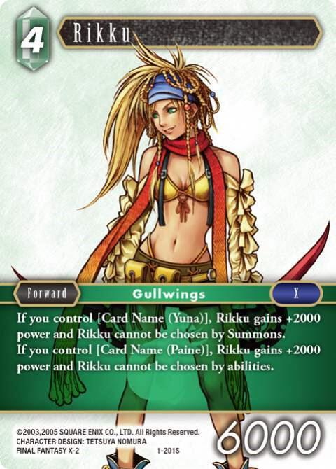 final fantasy rikku mtg Rikku, Resourceful Guardian (Borderless) (Chocobo Track Foil)