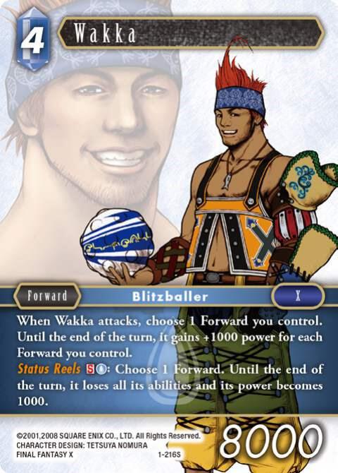 Wakka (Starter) - Opus I - Final Fantasy TCG - TCGplayer.com