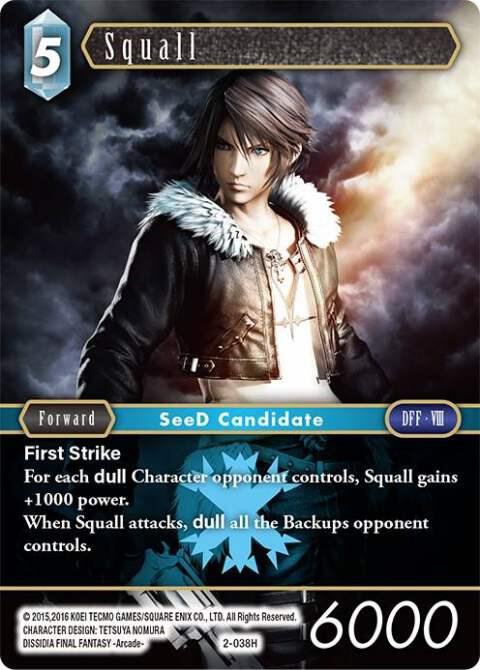 Squall - Opus II - Final Fantasy TCG - TCGplayer.com