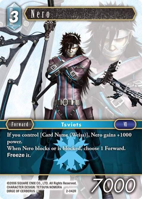 Nero - Opus II - Final Fantasy TCG - TCGplayer.com