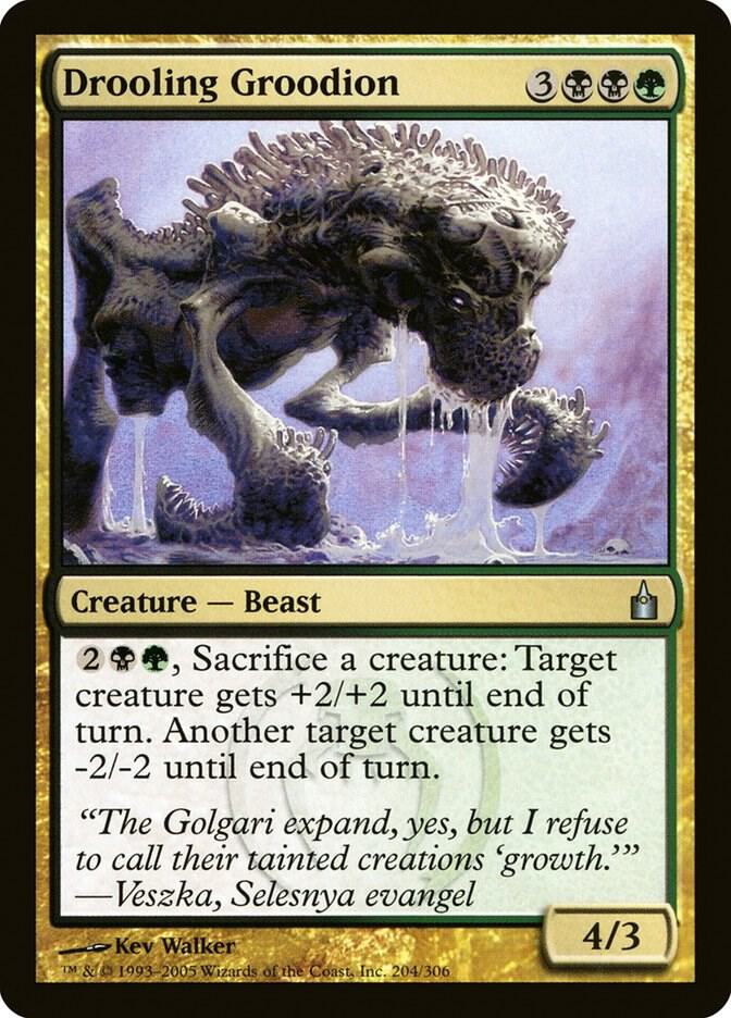 Drooling Groodion 204 card