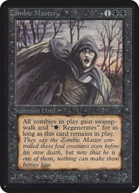 Zombie Master - Alpha Edition - Magic: The Gathering card