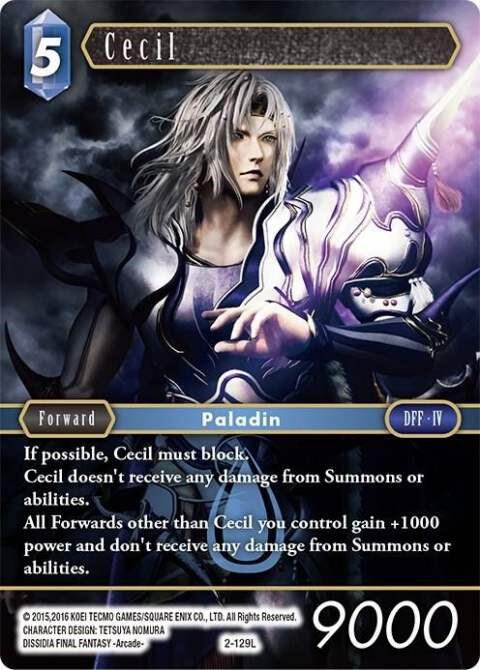 Cecil - Opus II - Final Fantasy TCG - TCGplayer.com