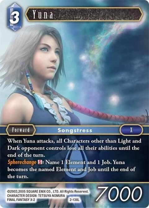 Yuna - Opus II - Final Fantasy TCG - TCGplayer.com