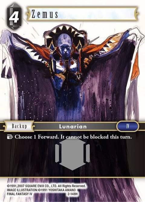 Zemus - Opus II - Final Fantasy TCG - TCGplayer.com