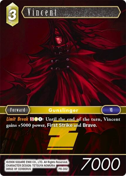 Vincent - FF: Promo Cards - Final Fantasy TCG - TCGplayer.com