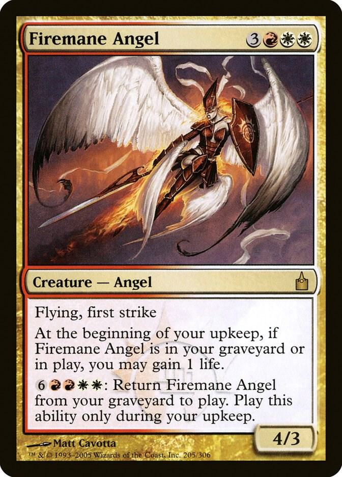 Firemane Angel 205 card