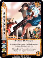 hadoken mtg card Sakura's Hadoken - Street Fighter CCG - UniVersus