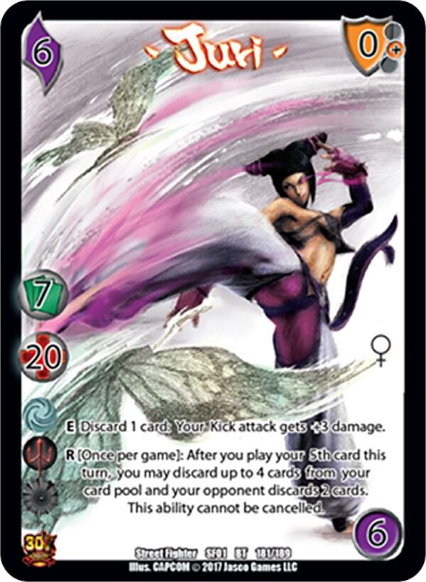 Juri - Street Fighter CCG - UniVersus - TCGplayer.com