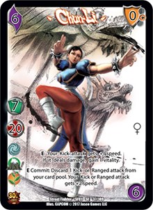 Chun Li - Street Fighter Ccg