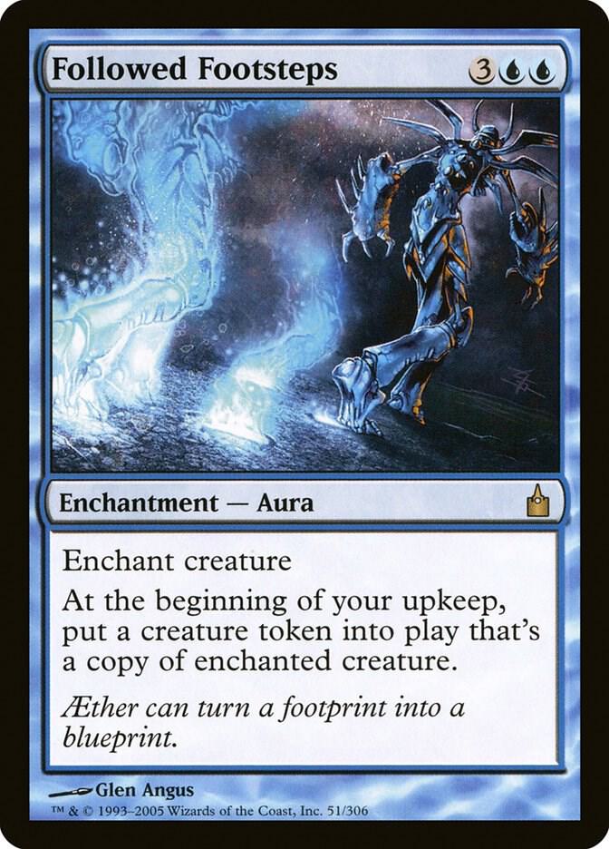 Followed Footsteps 51 card