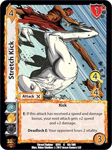 Stretch Kick - Street Fighter Ccg