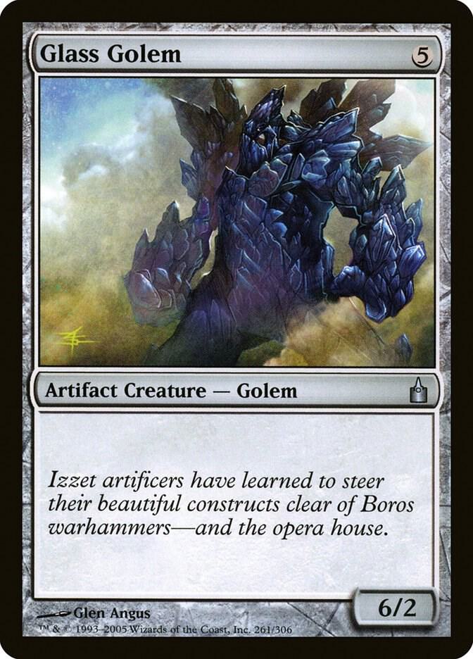 Glass Golem 261 card