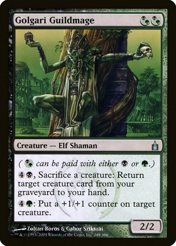 Golgari Guildmage 248 card
