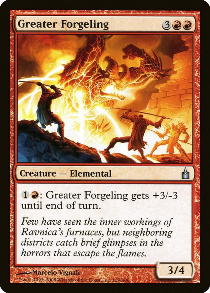 Greater Forgeling 129 card