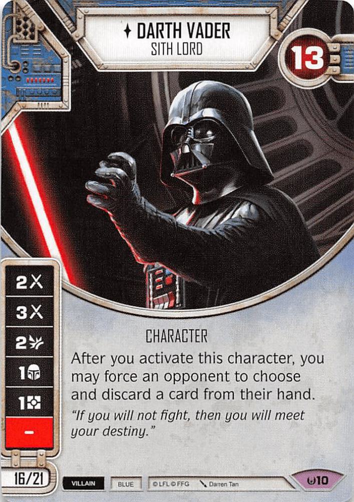 Darth Vader - Sith Lord - Awakenings - Star Wars: Destiny